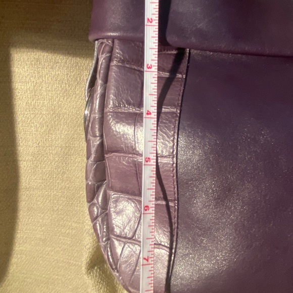Vintage Furla purple shoulder bag - Picture 6 of 9